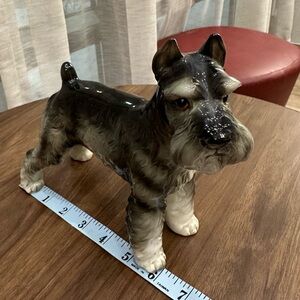 Shafford Schnauzer Porcelain Figurine